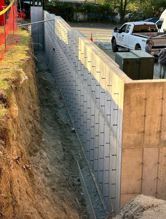 Cast In Place Retaining Wall - Bedford, NY